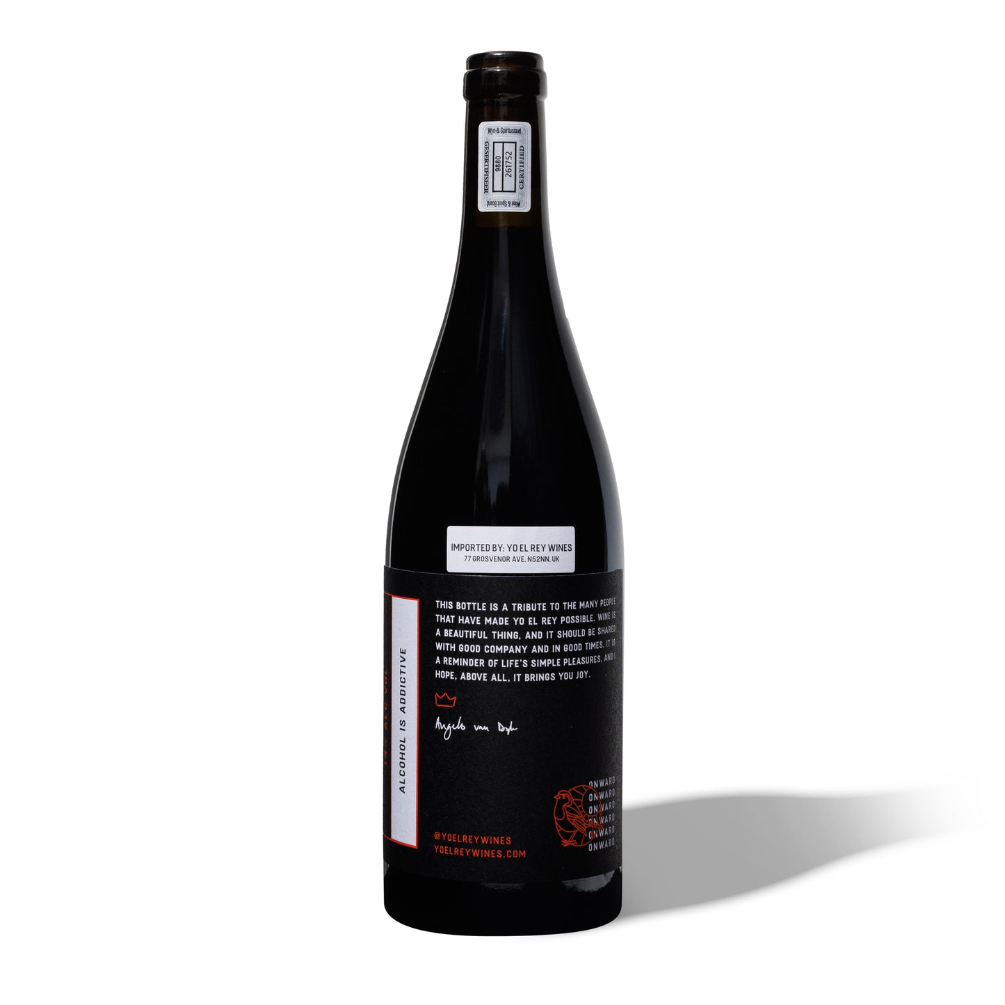 Yo El Rey Wines 8:49 Syrah & Grenache Noir 2020